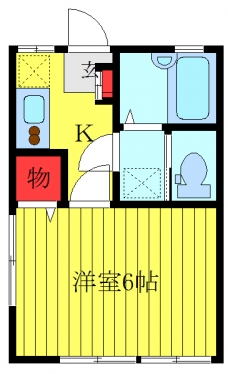 フレスコ志茂駅前の間取り図