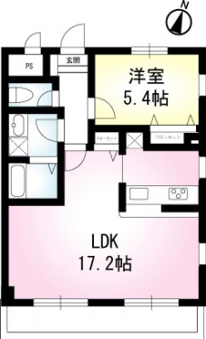 メゾン・ド・和の間取り図