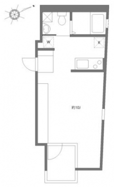 桜ヒルズ板橋の間取り図