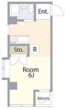 プラーズ長崎の間取り図