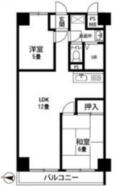 PLENDY南浦和の間取り図