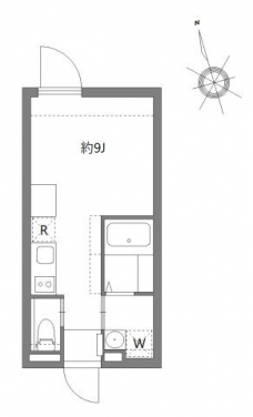 アピチェ板橋本町の間取り図
