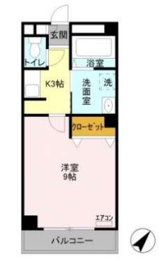ロイヤルハイツFUJIの間取り図