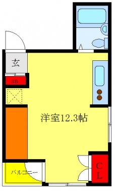 柊ビルの間取り図