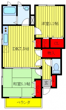 フォレストの間取り図