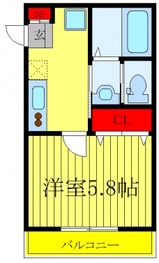 BROOME26の間取り図