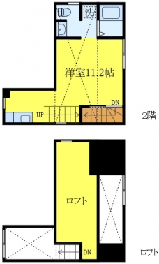 シェモア駒込の間取り図