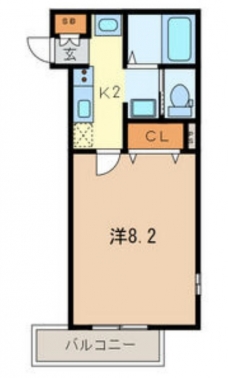 カシュカシュの間取り図