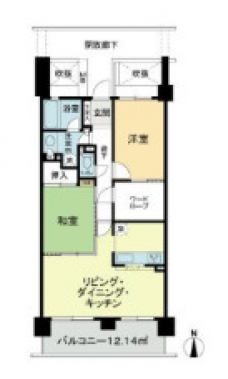パーク・エステート上板橋の間取り図