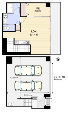 Ｇ－ＢＡＳＥの間取り図