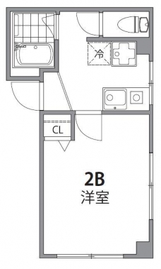 Rana田端の間取り図