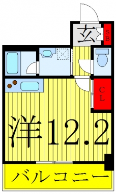コンフォリア赤羽岩淵の間取り図