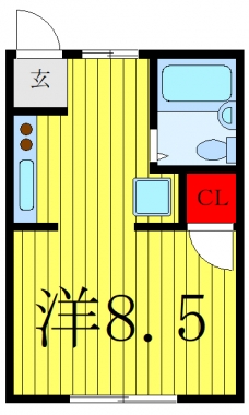 上代ビルの間取り図