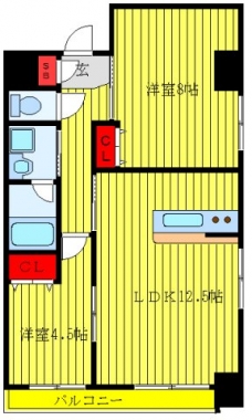 ウェルグランの間取り図