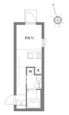 アピチェ板橋本町の間取り図