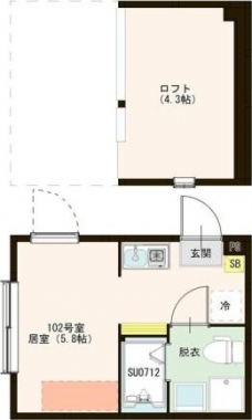 アーバンレジデンス光が丘の間取り図