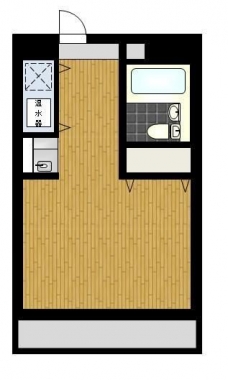 志陽ハイツK＆Iの間取り図
