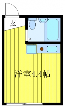 ヌーベルメゾン西巣鴨の間取り図