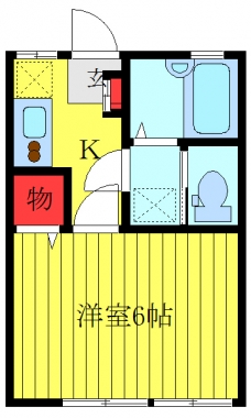 フレスコ志茂駅前の間取り図