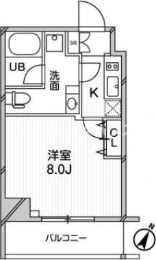 GRANPASEO巣鴨の間取り図