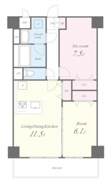 Spicaの間取り図