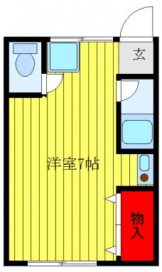 壱番館小林の間取り図