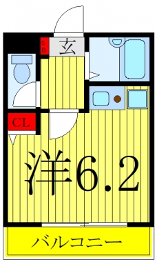 スターコート西青木の間取り図