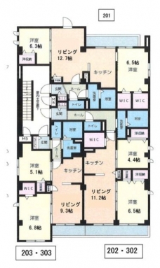 LA・FELICE（ラ・フェリーチェ）の間取り図