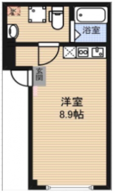 Belle Harmonie Nishigaharaの間取り図
