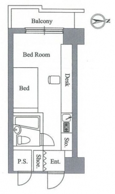 アレックス日乃本の間取り図