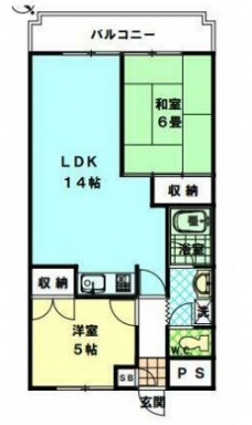サンパーク三園の間取り図