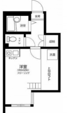 アイコート池袋の間取り図