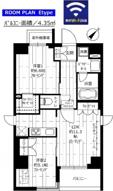 グランドコンシェルジュ西巣鴨アジールコートの間取り図