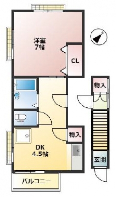 エポックタナカの間取り図