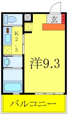ノワールブランの間取り図
