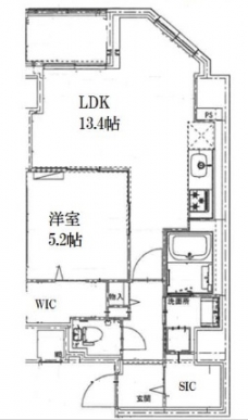 Ｐｒｅｍｉｕｍ　ＳｔａｇｅＮＡＯの間取り図