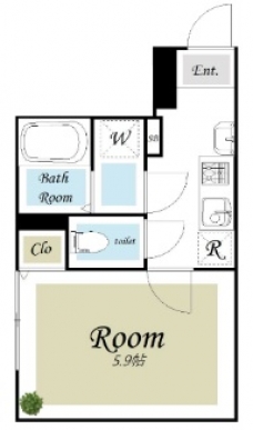 The Opalの間取り図