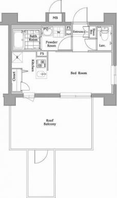 N-stage西川口の間取り図