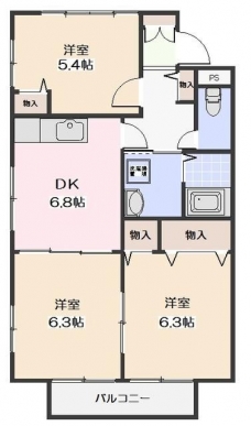 ウインザーコート壱番館の間取り図