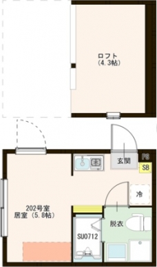 アーバンレジデンス光が丘の間取り図