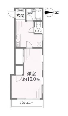 山口メタルメゾンの間取り図
