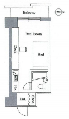 アレックス日乃本の間取り図