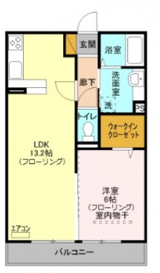 シーレックス Parqueの間取り図
