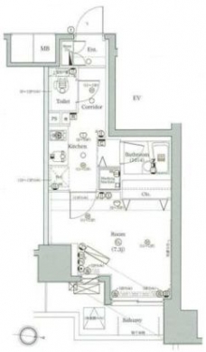 RASIS大山-山手通りの間取り図