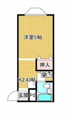 秀華三番館の間取り図
