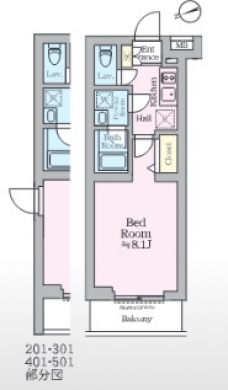 アイルグランデ川口の間取り図