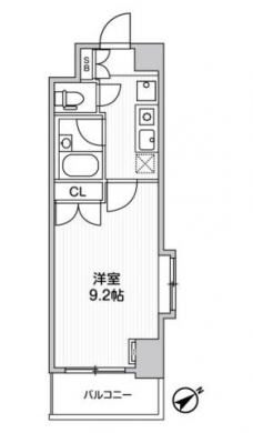 アパートメンツ練馬北町の間取り図