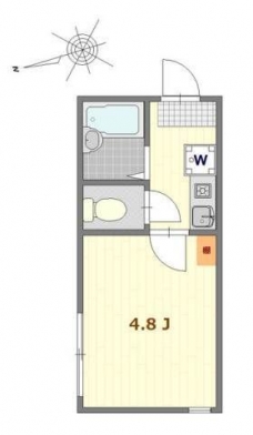 セシリア熊野前の間取り図