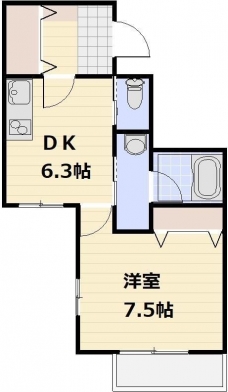 グランパークの間取り図