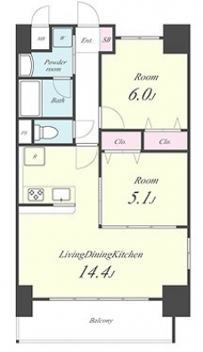 ウィズアイビスの間取り図